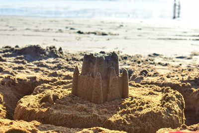 Rocks on beach