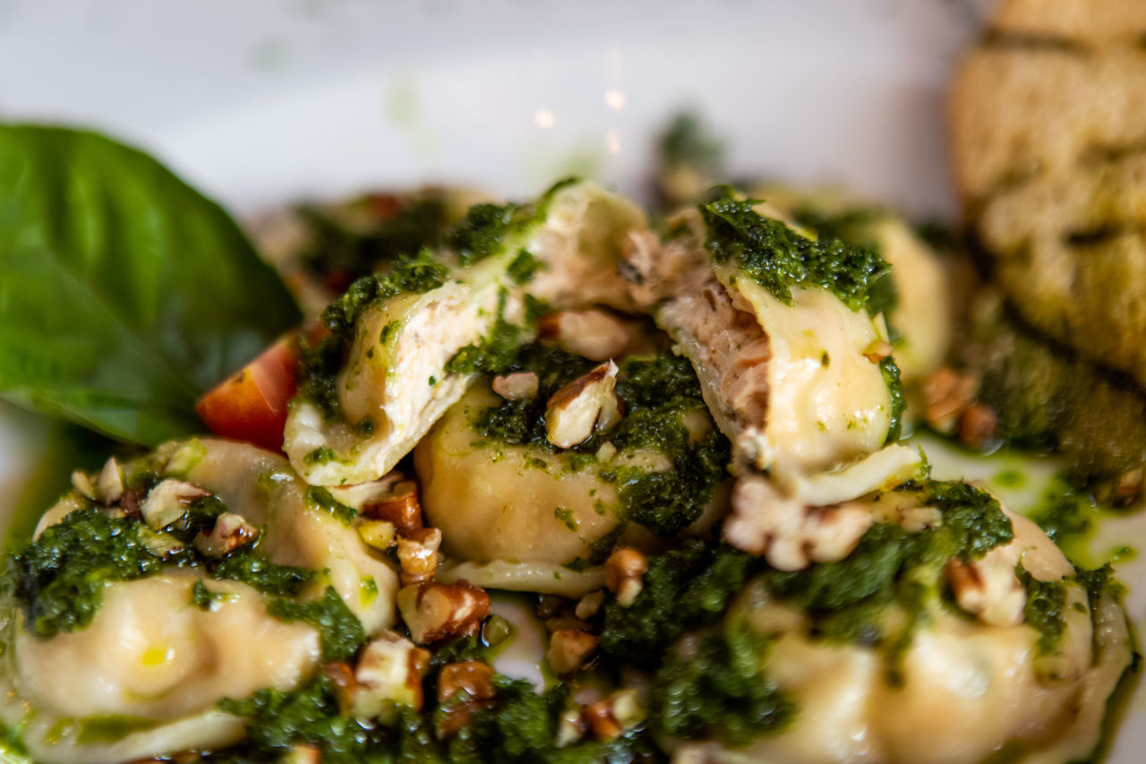 CLOSE-UP OF MEAL SERVED ON PLATE