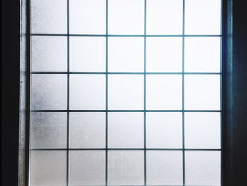 Full frame shot of patterned window