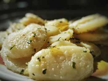 Close-up of food in plate