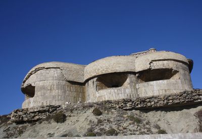 Civil war bunker in the spanish town of tarifa