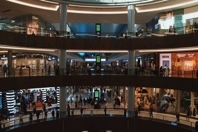 View of shopping mall