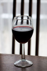 Close-up of drink on table