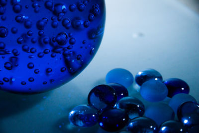 Close-up of bubbles