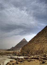 The great pyramids of gizeh