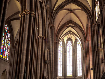 Interior of church