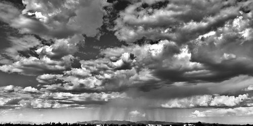 Low angle view of clouds in sky