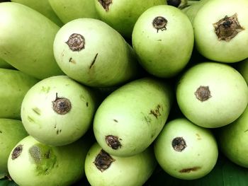 Full frame shot of fruits