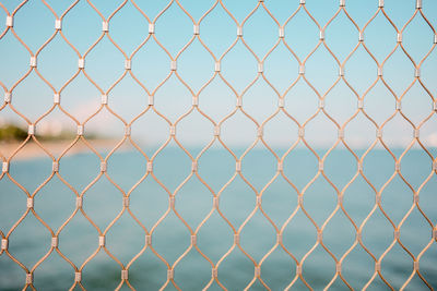 Full frame shot of chainlink fence