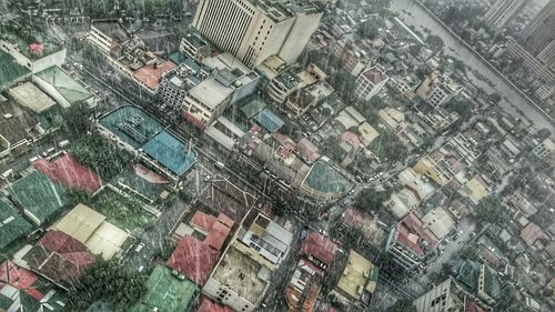 Aerial view of cityscape