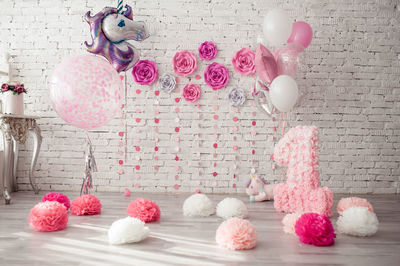 Unicorn decor for children party