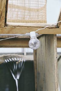 Close-up of light bulb