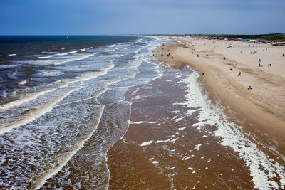 Scenic view of beach