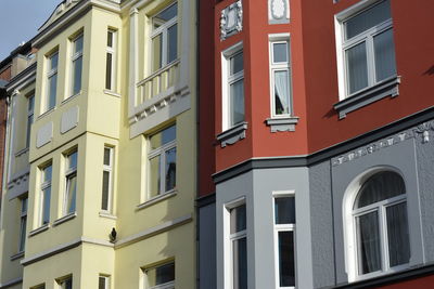 Low angle view of residential building