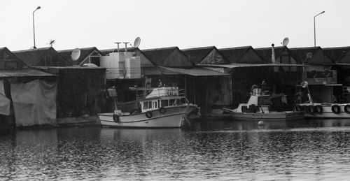 View of canal in old town