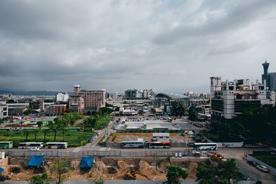 Cityscape against sky