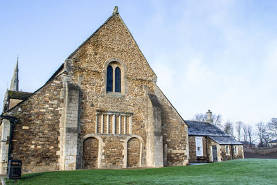 Historic building against sky