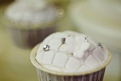 Close-up of drink on table