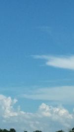 Low angle view of clouds in sky