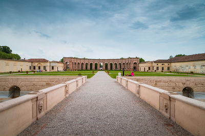 View of historic building against sky