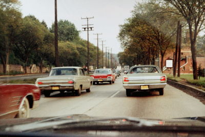 Traffic on road