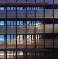 Full frame shot of modern building