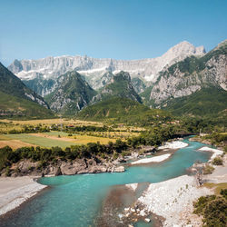 Permet, albania and surroundings taken in may 2022