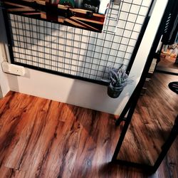 High angle view of empty chairs on table at home