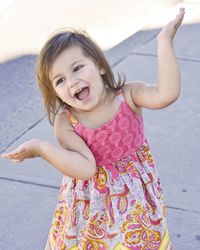 Portrait of a smiling girl