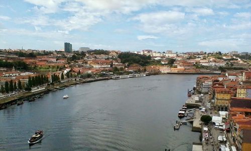 River with buildings in background