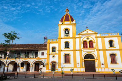 Low angle view of cathedral against sky