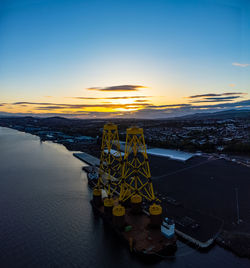 Bases for offshore wind turbine in docks