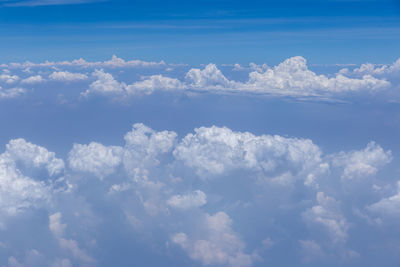 Low angle view of clouds in sky