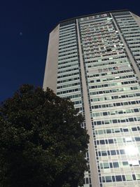 Low angle view of modern building