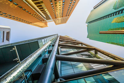 Low angle view of modern building