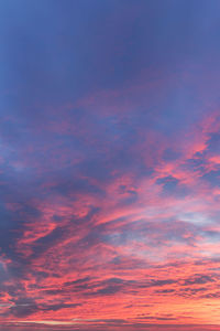 Scenic view of sunset