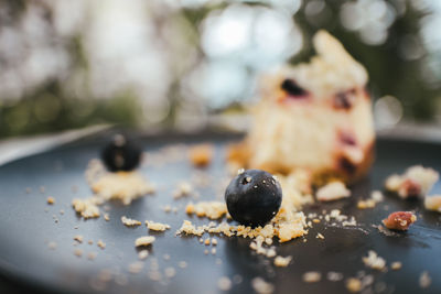 Close-up of fruits on table