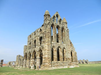 Low angle view of a temple