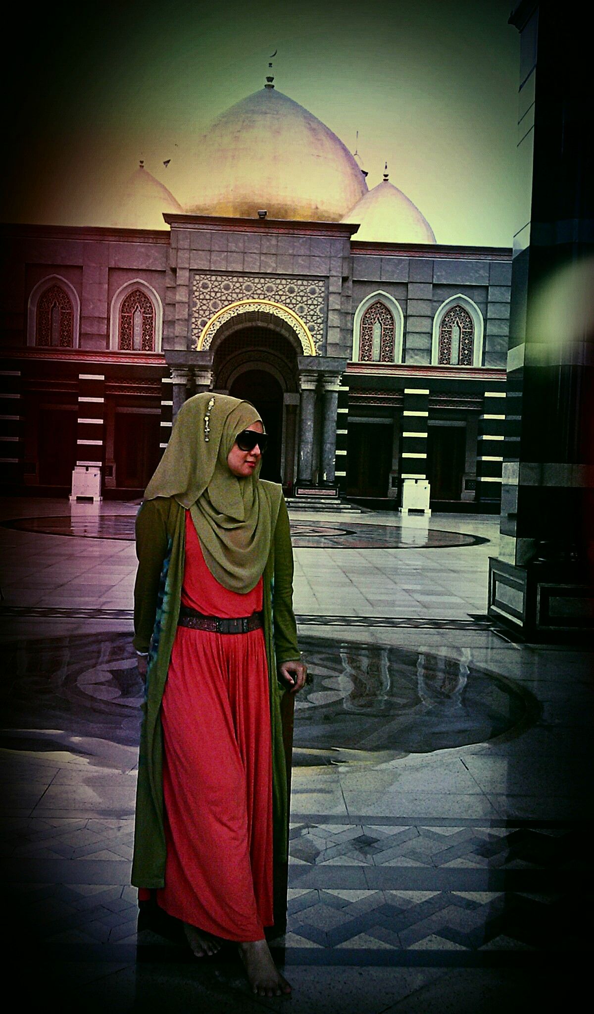 Me n beautiful Mosque