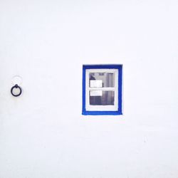 Close-up of wall over white background