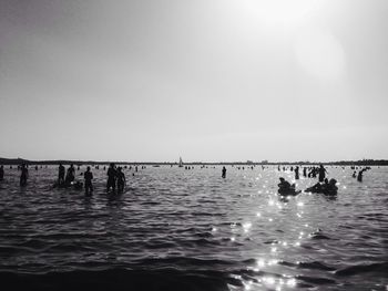 People on beach