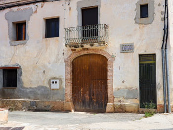 Exterior of old building