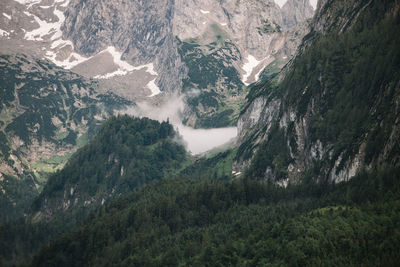 Scenic view of mountains