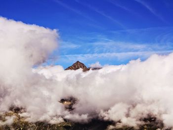 Scenic view of clouds against sky