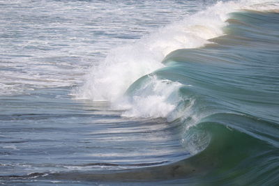 Scenic view of sea waves