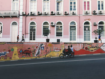 Buildings in city