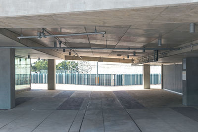 Interior of abandoned building