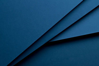 Full frame shot of blue craft papers