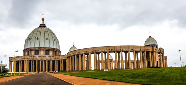 View of historic building against sky