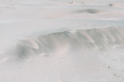 Full frame shot of wet sand